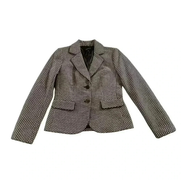 TALBOTS TWO-BUTTON NOTCHED TWEED BLAZER – SIZE 2 - Picture 1 of 11